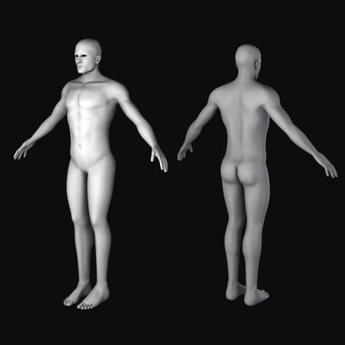Human Male Basemesh