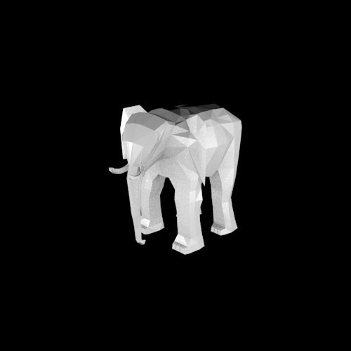 elephant base mesh