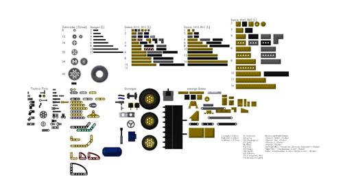Lego Technic parts