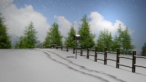 Snowy MailBox