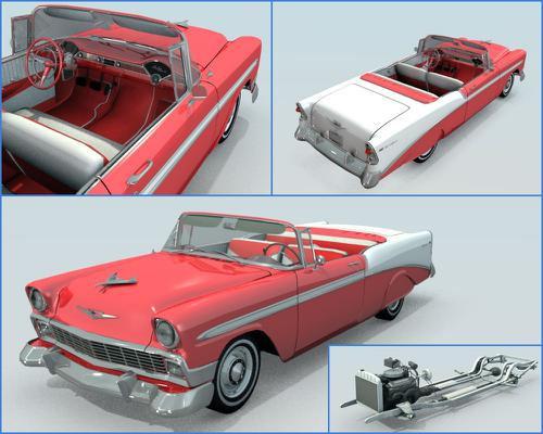 1956 Chevrolet Bel Air Convertible