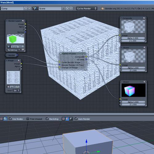 Cycles UV Pass