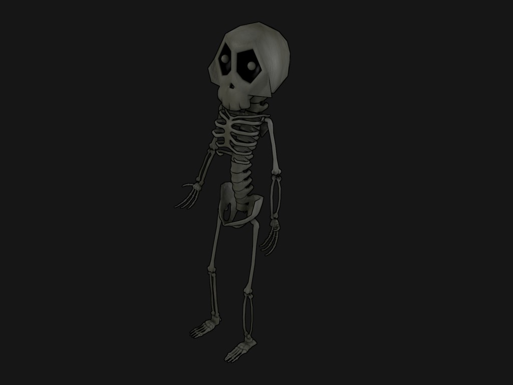 Cartoon Skeleton