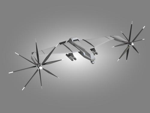 Praying Mantis Drone from the short film  VERSUS