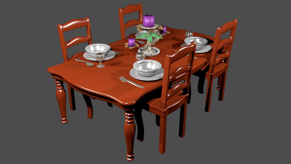 Simple Dining Table