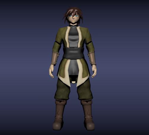 Game Anime RPG Character