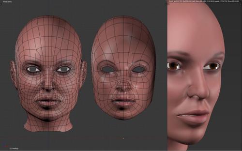 Female Head Tutorial Head Pt. 1