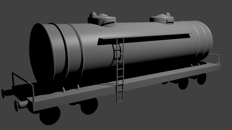 Train Fuel Tanker