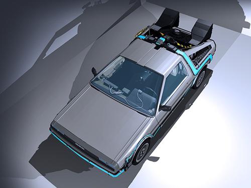 Back to the future DLC DeLorean