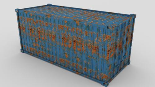 ISO Container for industrial scenes