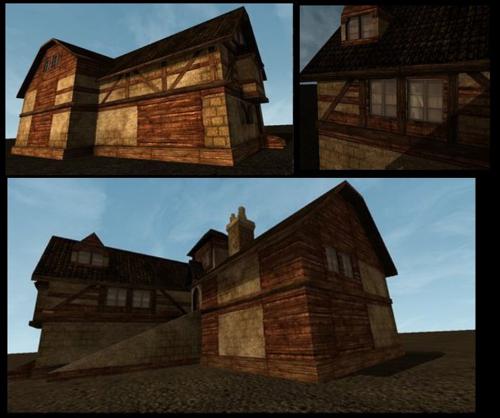 mediaeval house  2 walkable