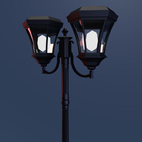 Victorian Style Lamp