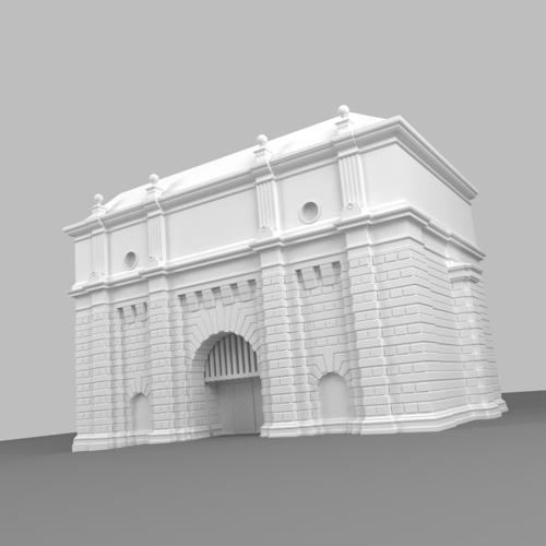 Renaissance town gate