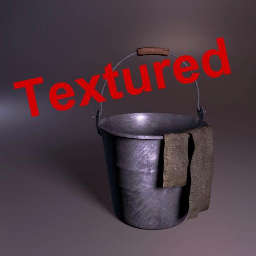 High Poly Bin Textured