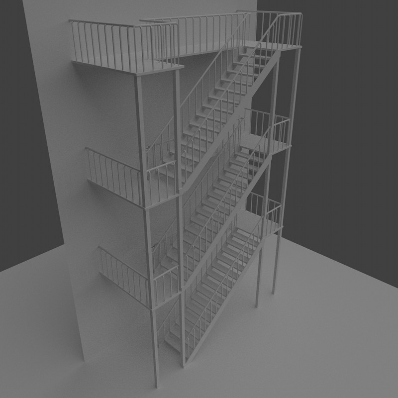 Factory Stairs