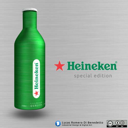 Heineken Bottle Special Edition