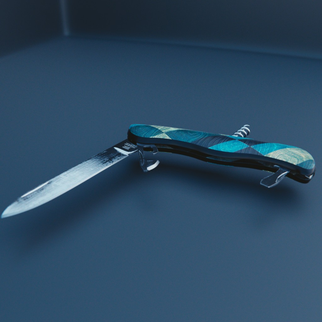 rigged Penknife