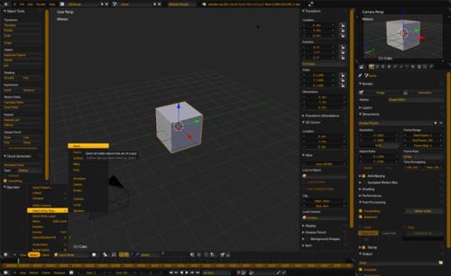 Blender Energy Theme version 4