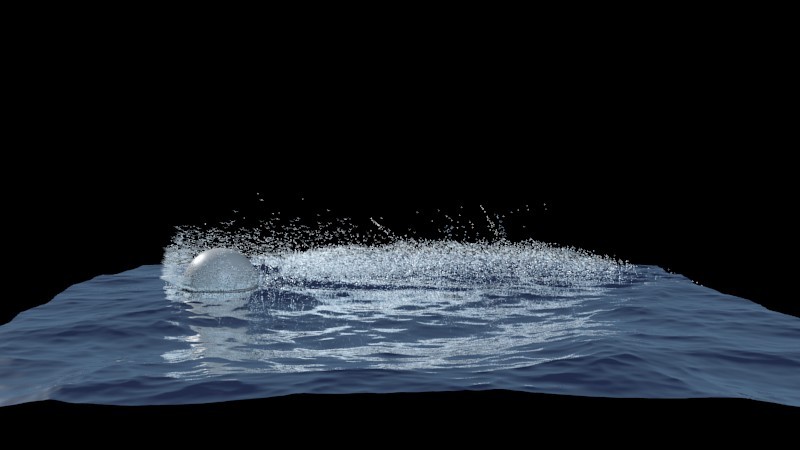 Blender Ocean test