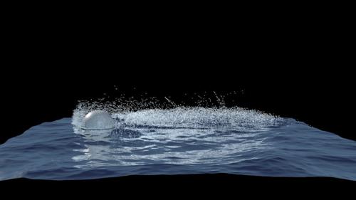 Blender Ocean test