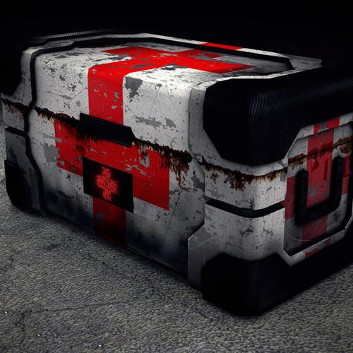 Low Poly Health Crate