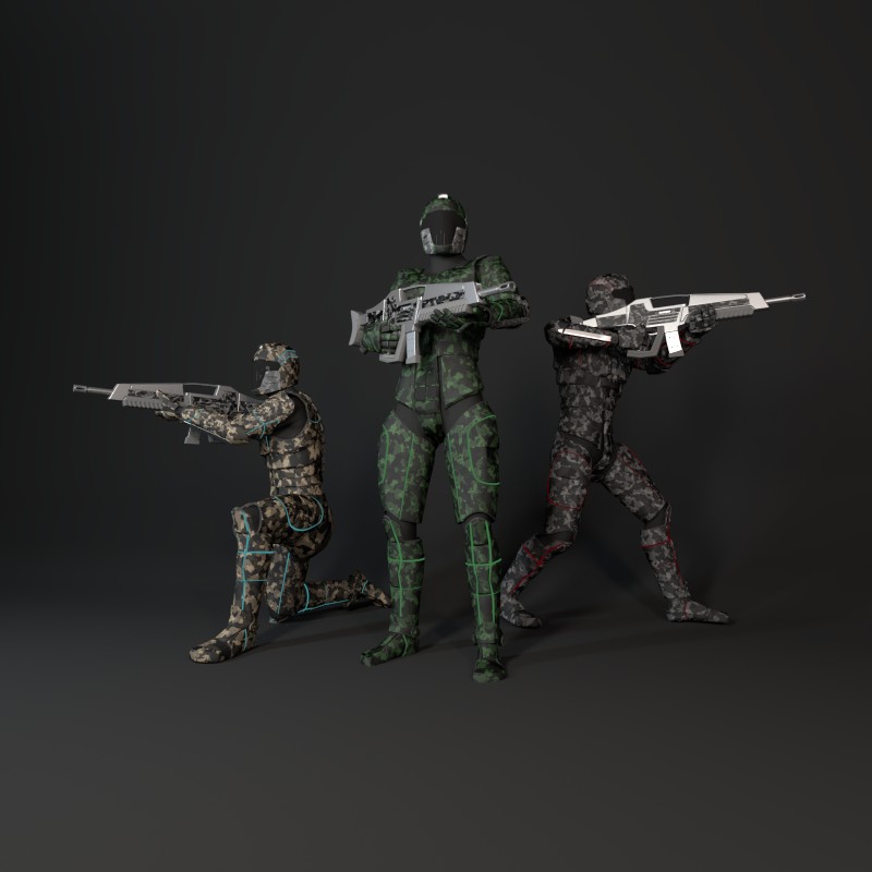 Human Male Soldier