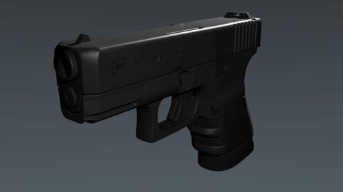 Glock 30 High Poly