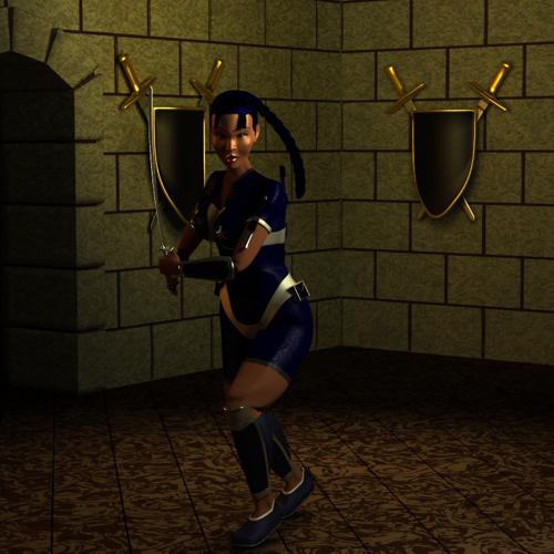 Lady Ninja
