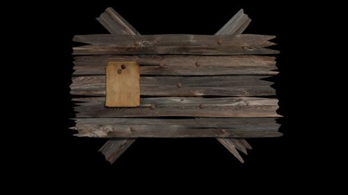 Holz Pinnwand