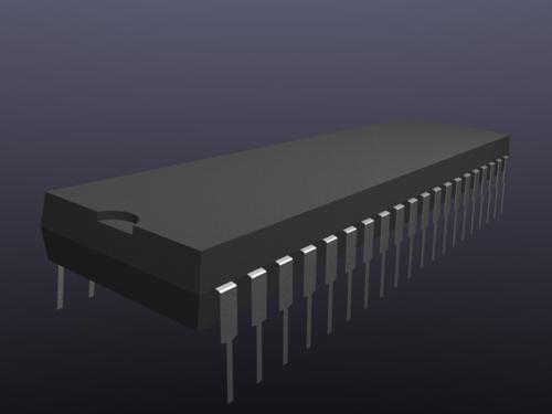 40 pin IC chip  DIP