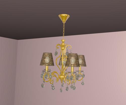 Crystal chandelier