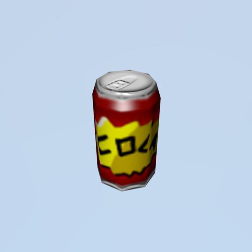 Low poly cola can