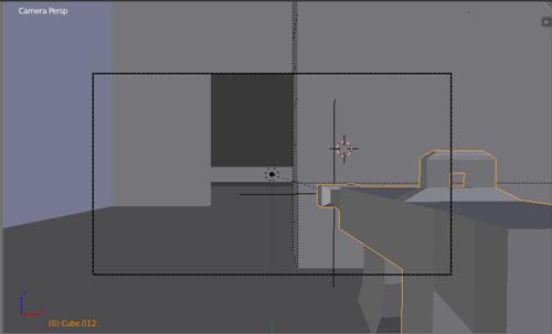 Blender First Person shooter template