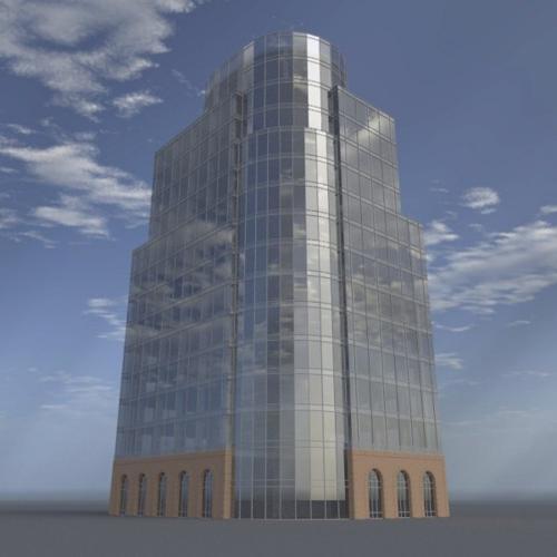 Glass Office Building