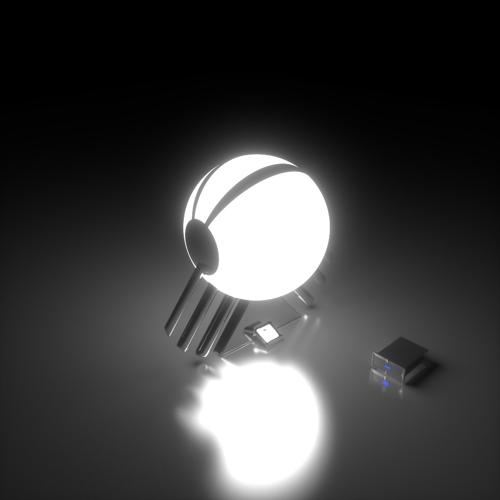 Hi_Tech Ball Lamp