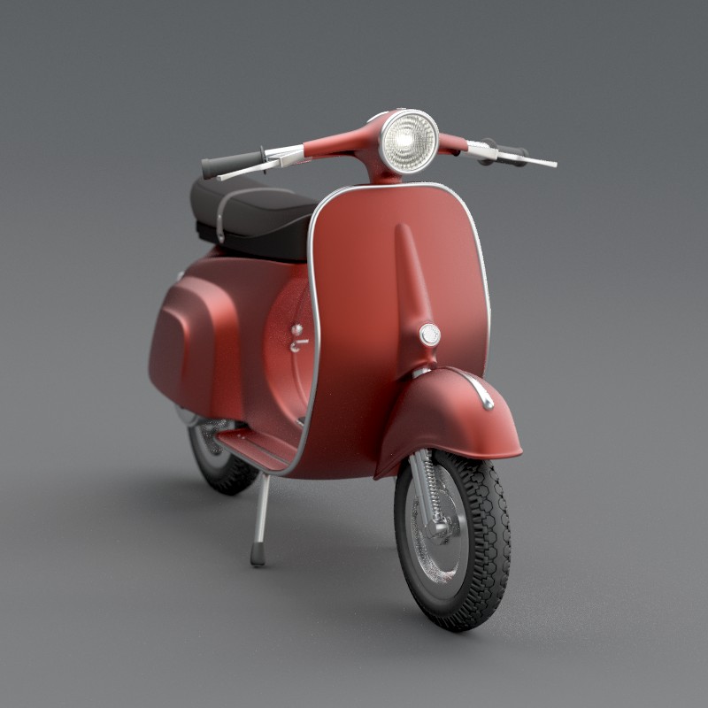 Vespa - High poly model