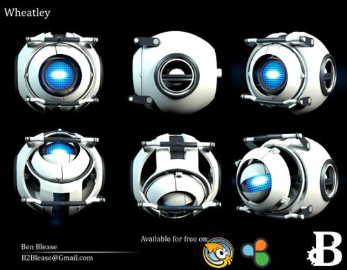 Wheatley V2.0 Rigged Textured