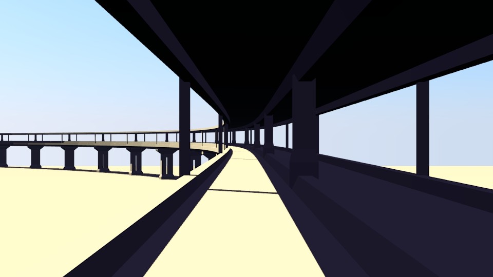 Lowpoly Subway Base Mesh