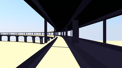 Lowpoly Subway Base Mesh