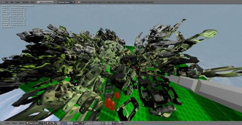 Blender Game Engine Benchmark 8