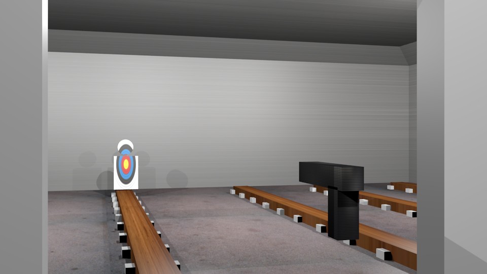 Low Poly Shooting Range