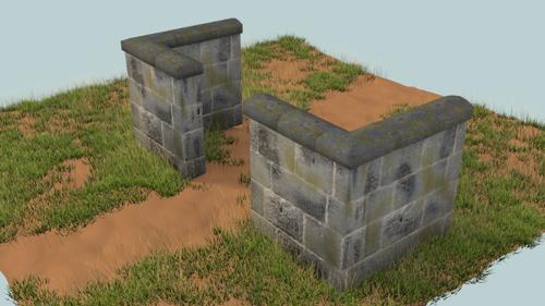 Masonry Wall with Array Modifiers