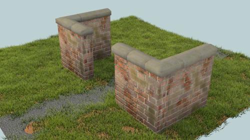 Brick Wall with Array Modifiers