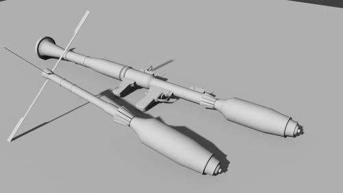 RPG 7 with TBG7V Thermobaric Rocket
