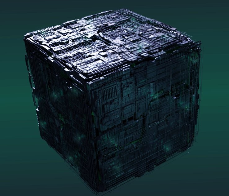 Borg Cube Shipyard Derivative