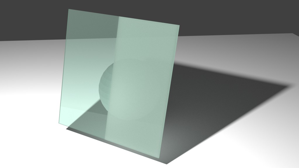 Glass and Frosted glass