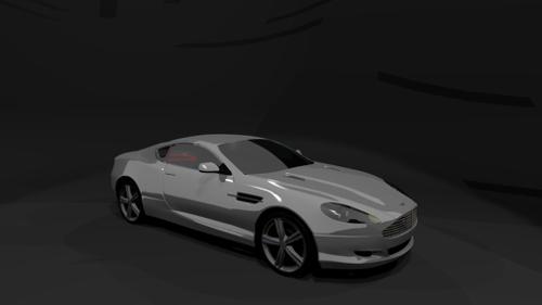 Aston Martin db9 white