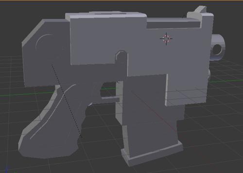 MK VIII space marine bolt pistol