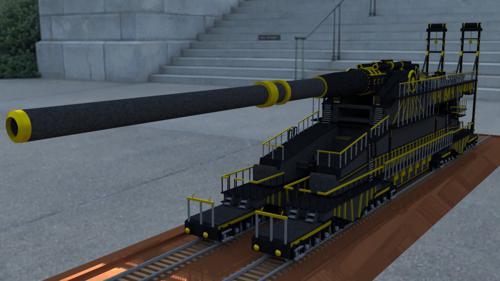 Dora Railway Gun