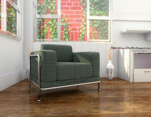 Interior simple scene